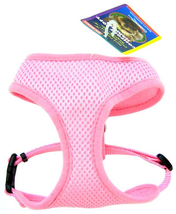Coastal Pet Comfort Soft Adjustable Harness Pink image 0