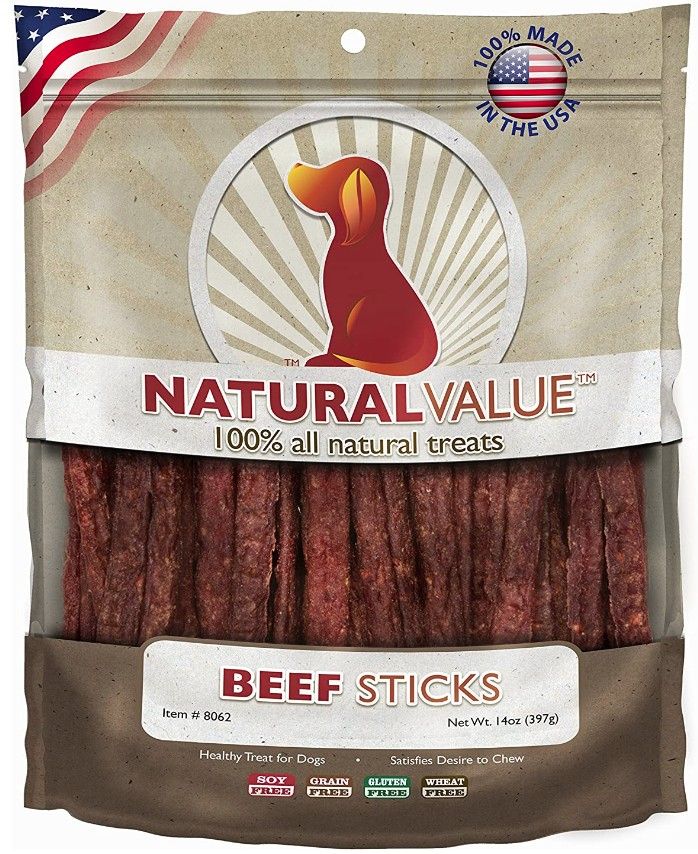 Loving Pets Natural Value Beef Sticks image 0