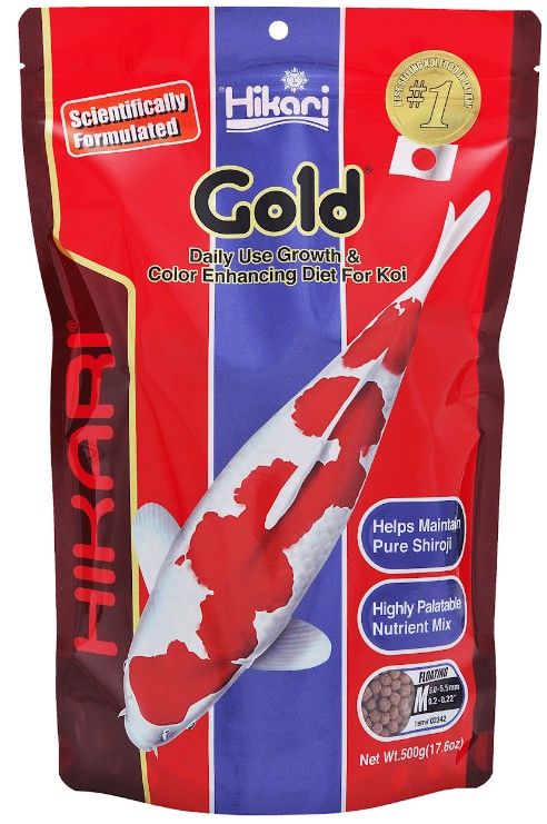Hikari Gold Color Enhancing Koi Food - Medium Pellet image 0