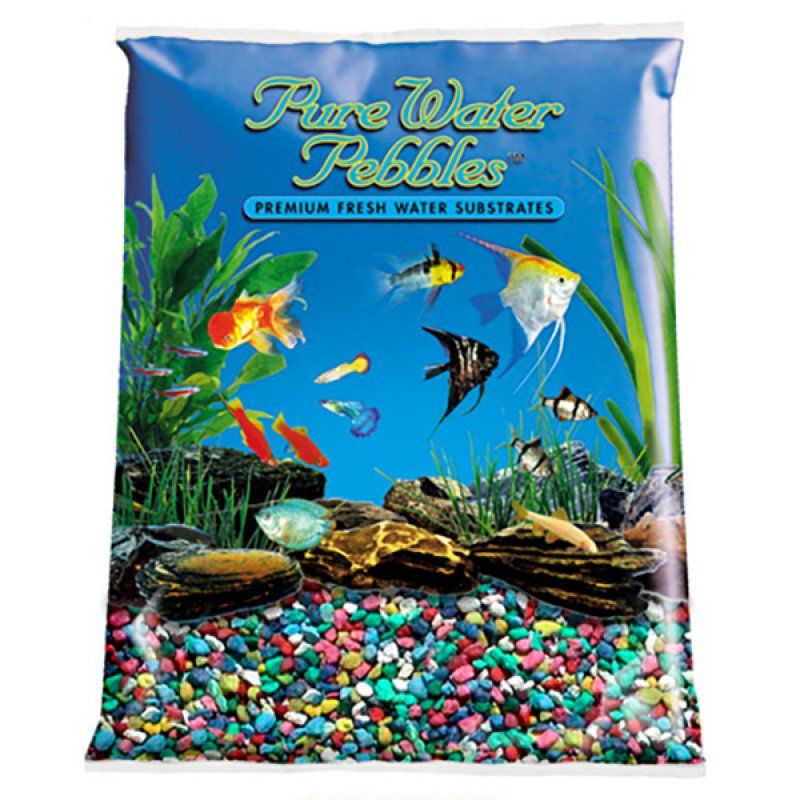 Pure Water Pebbles Aquarium Gravel - Rainbow image 0