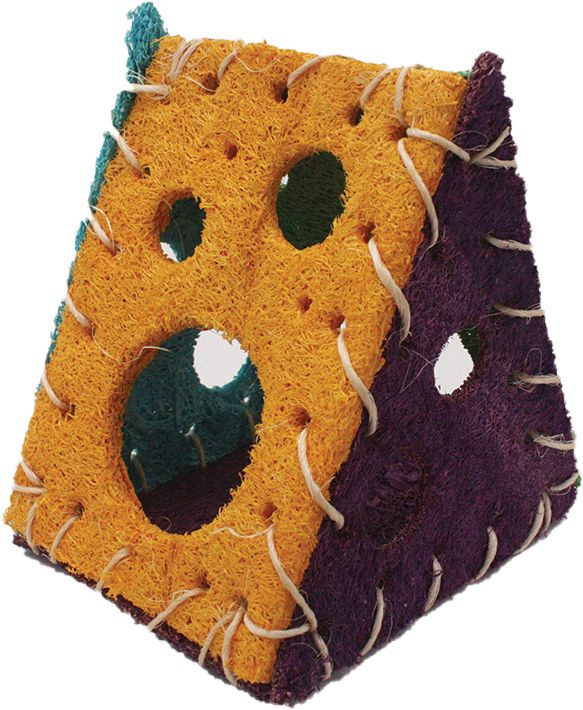 AE Cage Company Nibbles Loofah Cheese House image 0