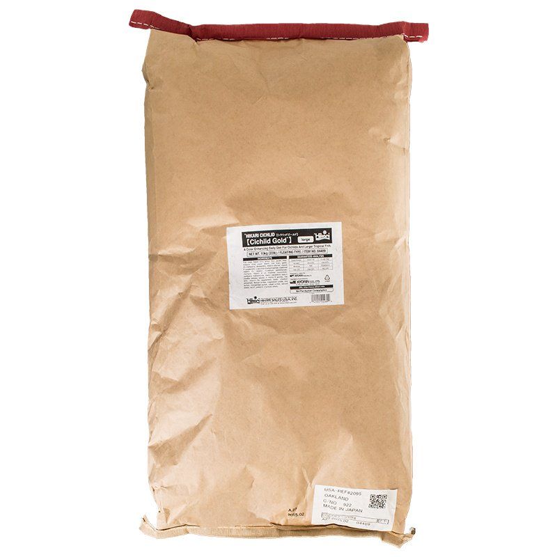 Hikari Cichlid Gold Color Enhancing Fish Food - Large Pellet image 0