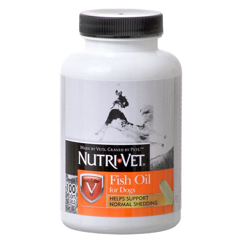 Nutri-Vet Fish Oil Softgels for Dogs image 0