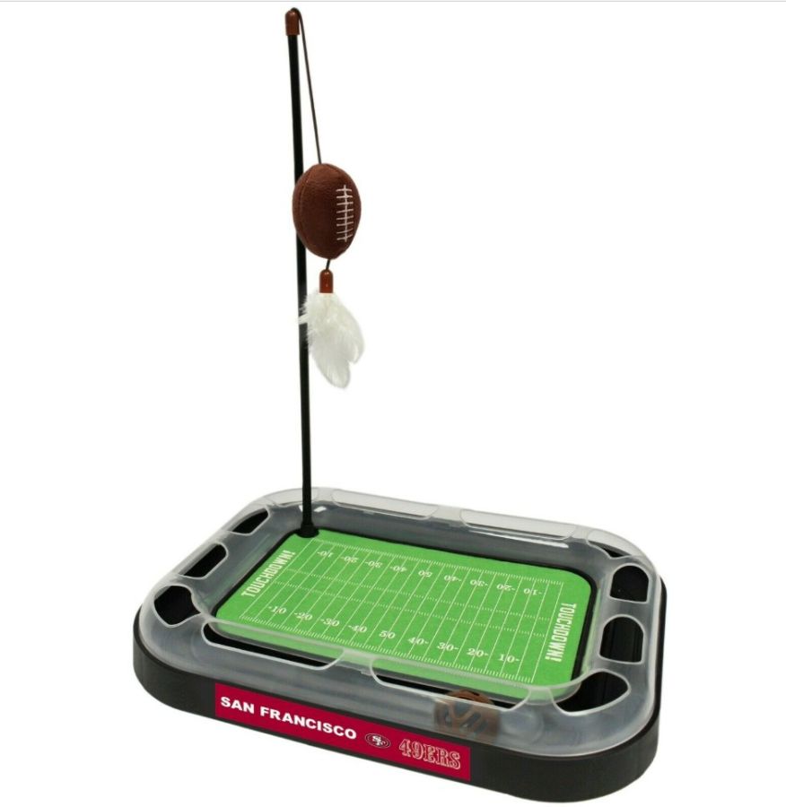 Pets First San Fran 49Ers Cat Scratcher image 0