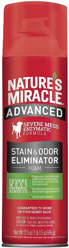 Nature's Miracle Advanced Enzymatic Stain & Odor Eliminator Foam image 0