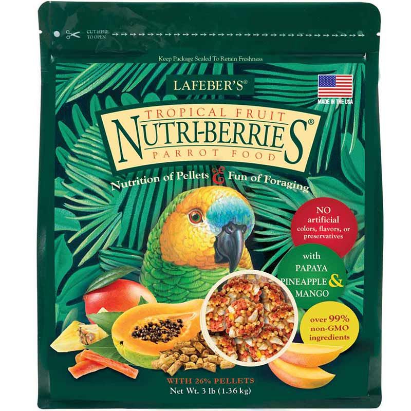 Lafeber Tropical Fruit Nutri-Berries Parrot Food image 0