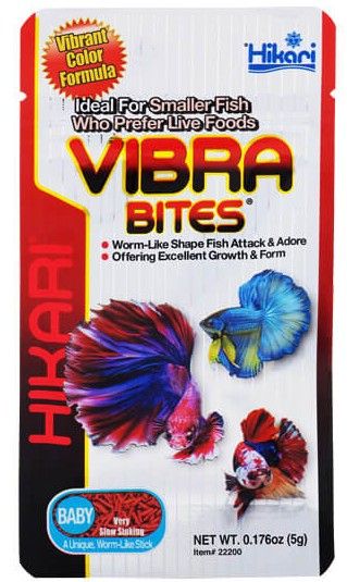 Hikari Vibra Bites Baby Tropical Fish Food image 0