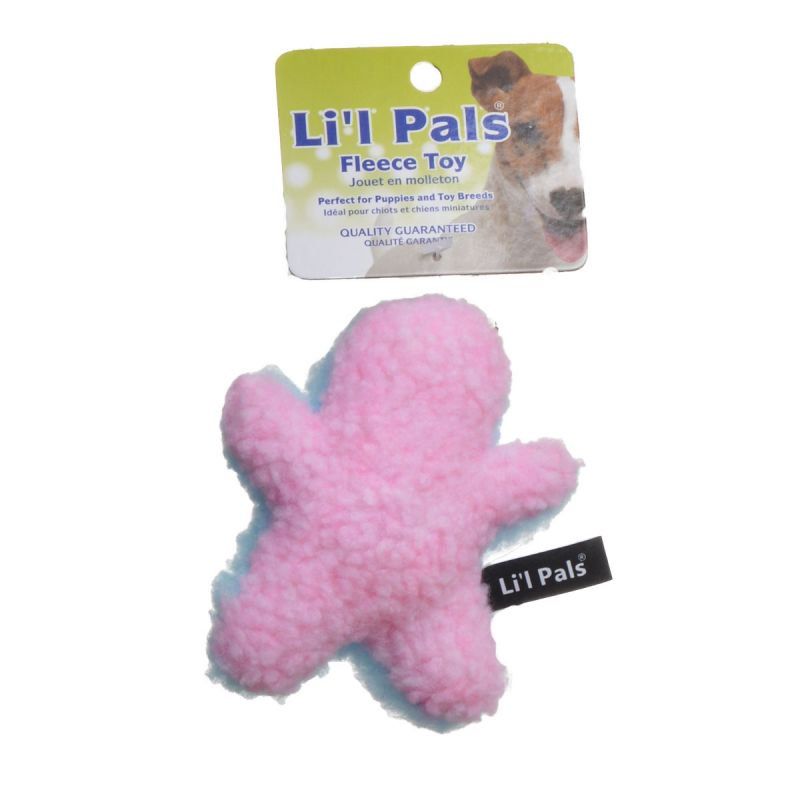 Li'l Pals Plush Man Dog Toy image 0