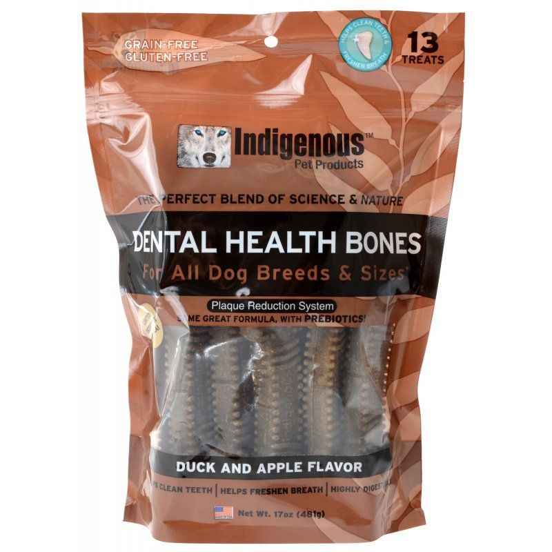 Indigenous Dental Health Bones - Duck & Apple Flavor image 0