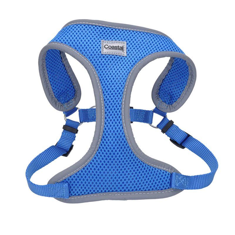Coastal Pet Comfort Soft Reflective Wrap Adjustable Dog Harness - Blue Lagoon image 0