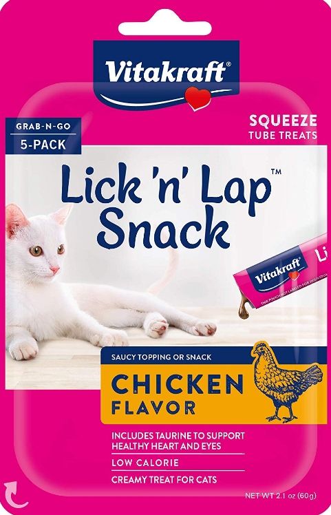 VitaKraft Lick N Lap Snack Chicken Cat Treat image 0