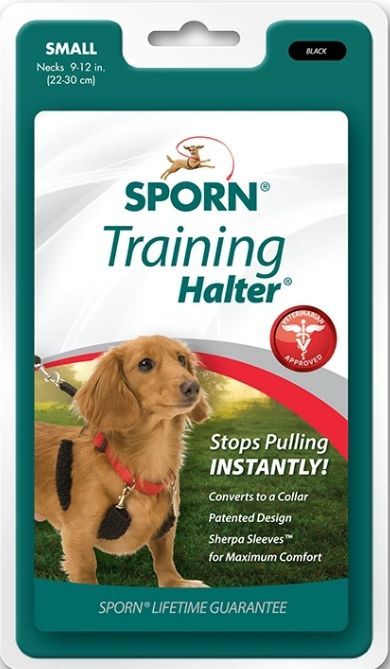 Sporn Original Training Halter for Dogs - Black image 0