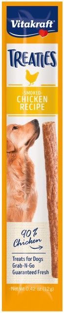 Vitakraft Treaties Smoked Chicken Recipe Dog Treat image 0