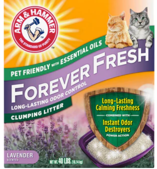 Arm & Hammer Forever Fresh Clump Cat Litter - Lavender image 0