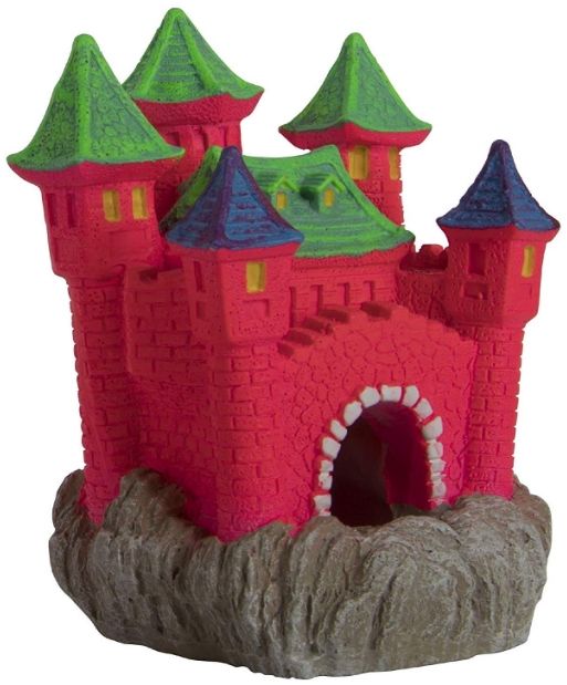GloFish Castle Aquarium Ornament image 0