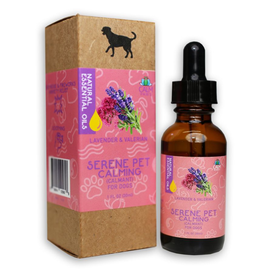 Calm Paws Serene Lavender and Valerian Calming Essential Oil for Dogs image 0