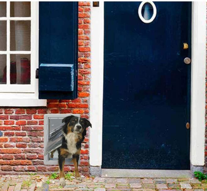 Ideal Pet Products Ruff-Weather Pet Door with Telescoping Frame image 0