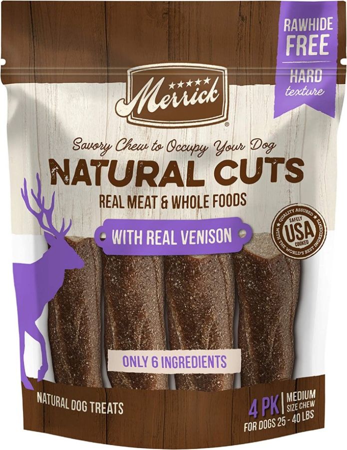 Merrick Natural Cut Venison Chew Treats Medium image 0
