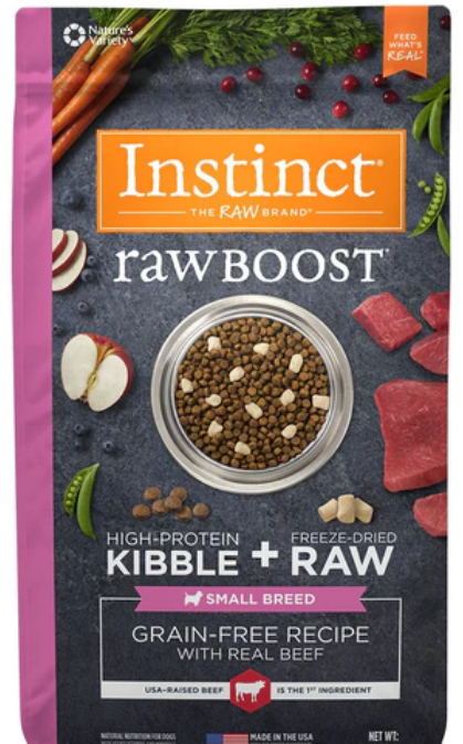 Instinct Grain Free Raw Boost Small Breed Recipe with Real Beef Dog Food-10lbs. image 0
