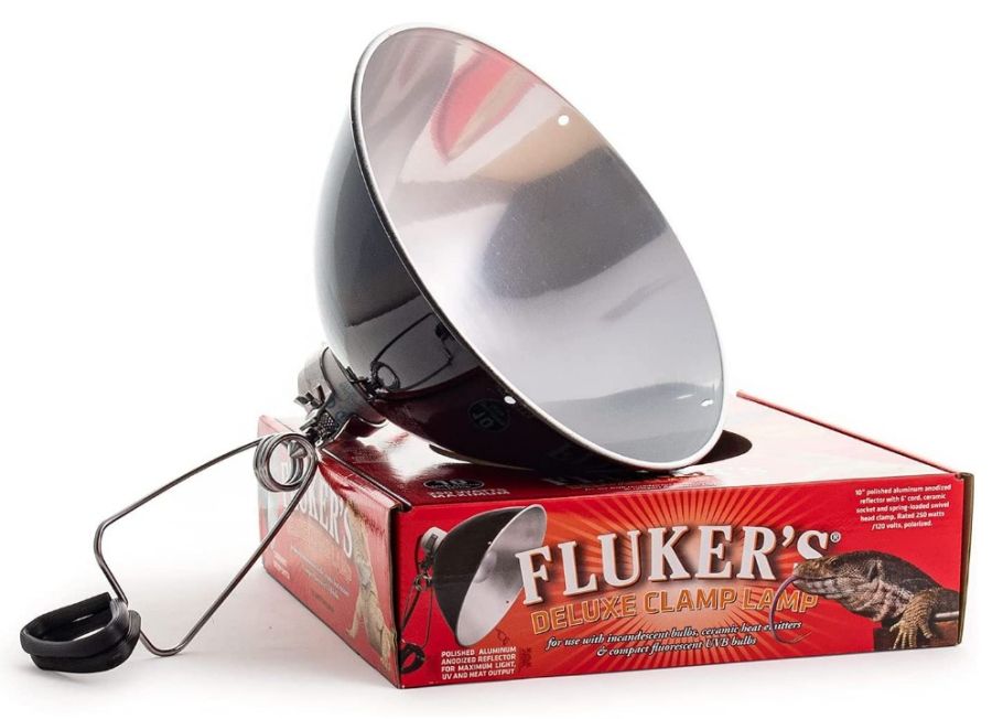 Flukers Clamp Lamp with Switch image 0