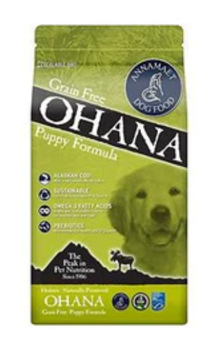 Annamaet Grain-Free Ohana Puppy Dry Dog Food - 5 lb Bag image 0