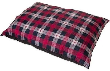 Petmate Plaid Pillow Dog Bed Assorted Colors image 0