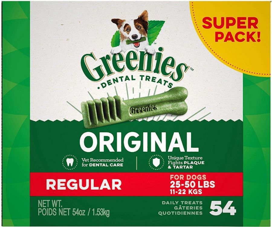 Greenies Regular Dental Dog Treats image 0