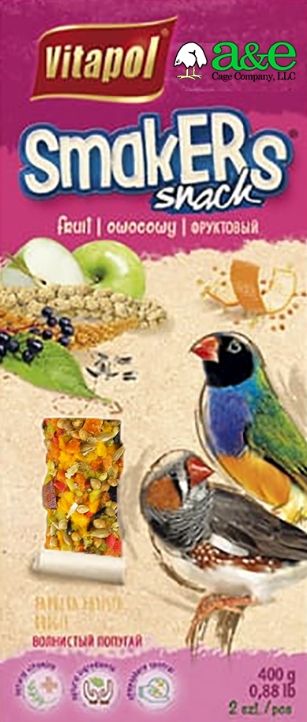 A&E Cage Company Smakers Finch Fruit Treat Sticks image 0