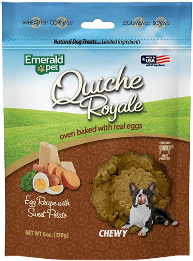 Emerald Pet Quiche Royal Sweet Potato Treat for Dogs image 0