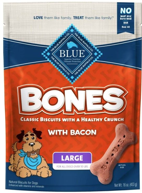 Blue Buffalo Classic Bone Biscuits with Bacon Large image 0