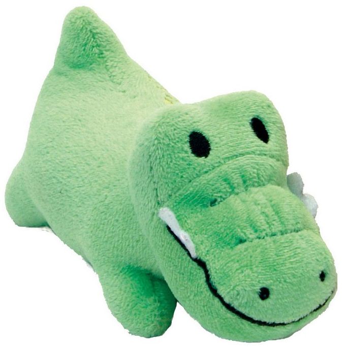 Li'l Pals Ultra Soft Plush Gator Squeaker Toy image 0