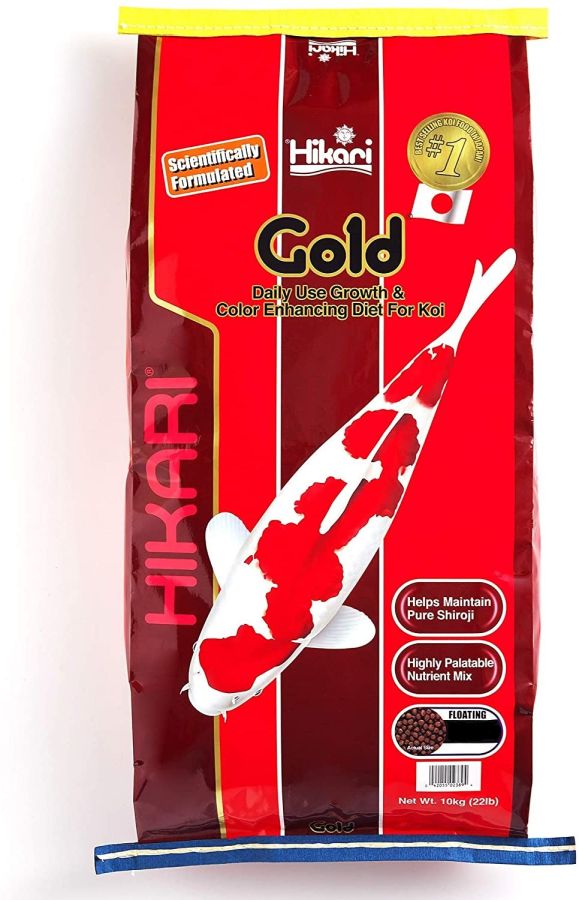 Hikari Gold Color Enhancing Koi Food - Large Pellet image 0