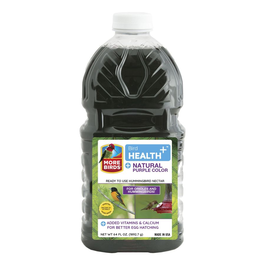 More Birds Health Plus Ready To Use Oriole and Hummingbird Nectar Natural Purple image 0