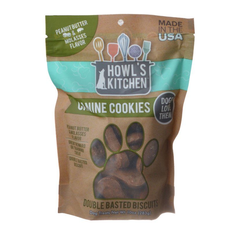 Howl's Kitchen Canine Cookies - Peanut Butter & Molasses Flavor image 0