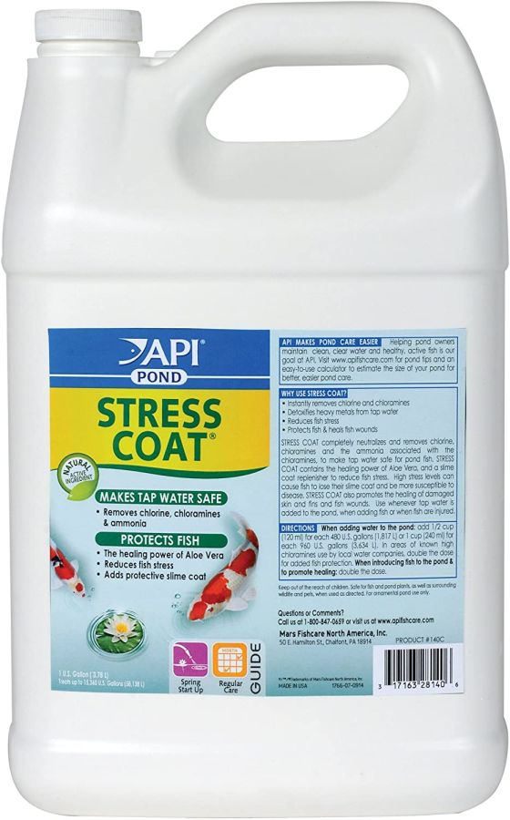 PondCare Stress Coat Plus Fish & Tap Water Conditioner for Ponds image 0