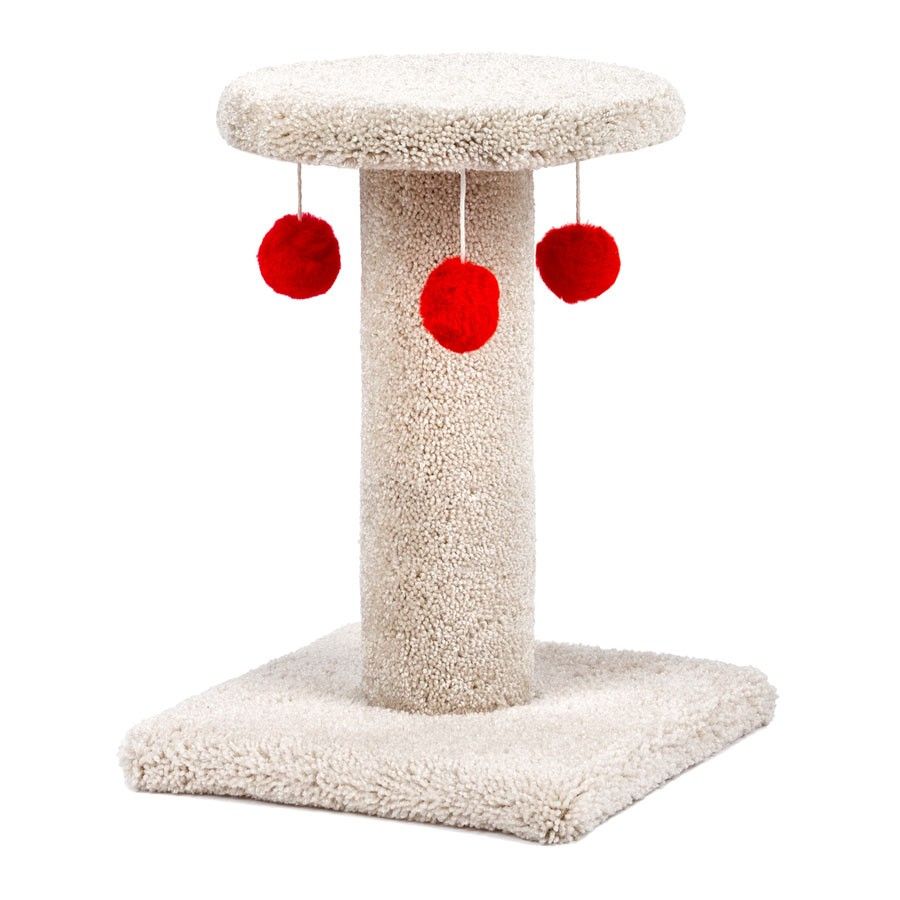 North American Spinning Cat Post with Toys image 0