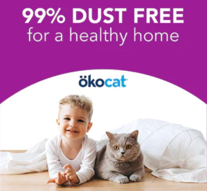 Healthy Pet Okocat Clumping Wood Litter for Long Hair Breeds image 4