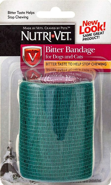 Nutri-Vet 2 Inch Bitter Bandage for Dogs and Cats Colors Vary image 0