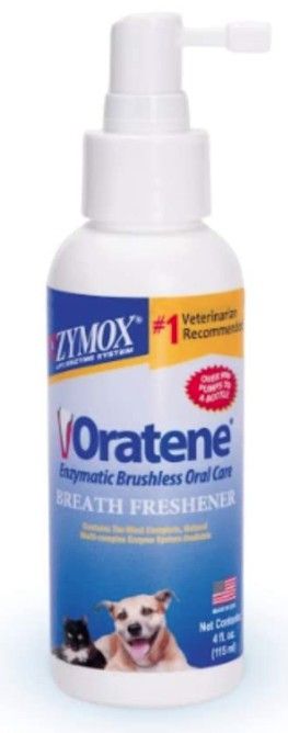 Zymox Oratene Enzymatic Brushless Oral Care Breath Freshener for Dogs and Cats image 0