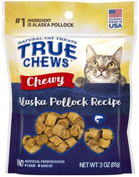 True Chews Chewy Alaska Pollock Recipe Cat Treats image 0