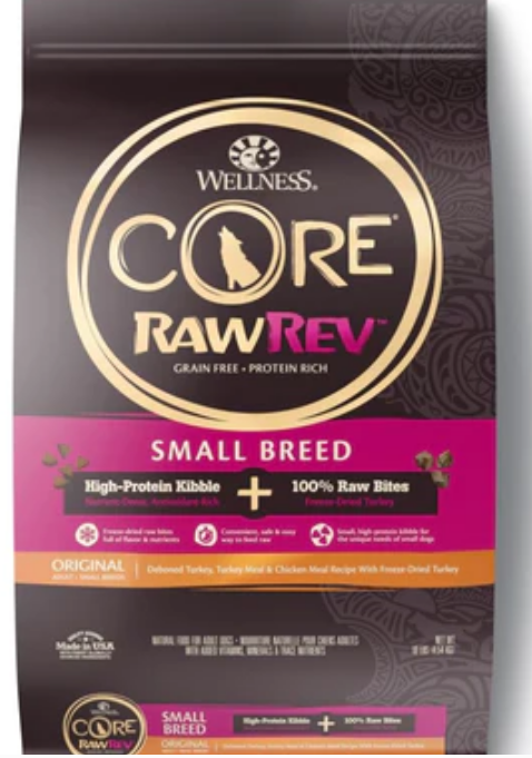 Wellness CORE RawRev Natural Small Breed Turkey & Chicken w/Freeze Dried Turkey image 0