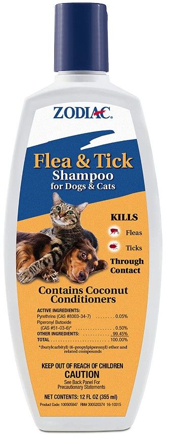 Zodiac Flea & Tick Shampoo For Dogs & Cats image 0