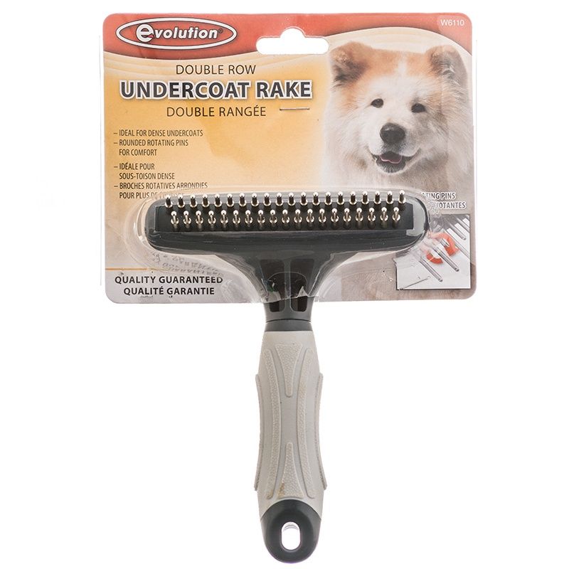 Evolution Undercoat Rake with Rotating Pins image 0