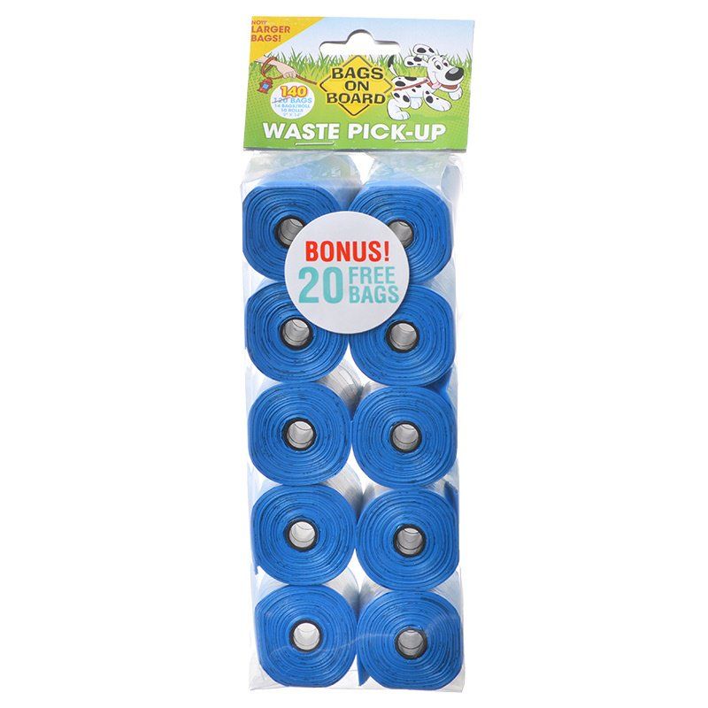 Bags on Board Waste Pick Up Refill Bags - Blue image 0