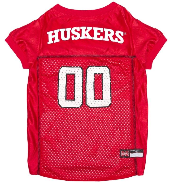 Pets First Nebraska Mesh Jersey for Dogs image 0