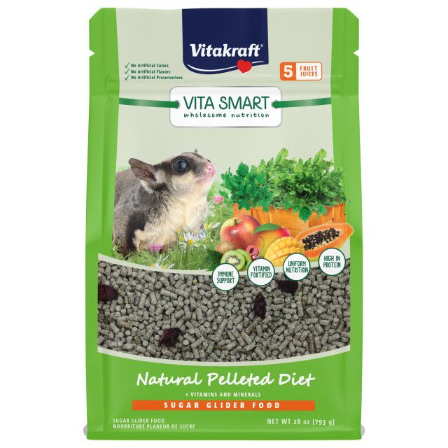 Vitakraft VitaSmart Complete Nutrition Sugar Glider Food image 0