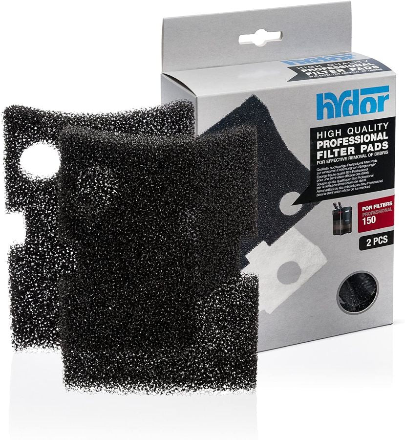 Hydor High Quality Professional Black Coarse Sponge Filter Pads-Professional 150 image 0