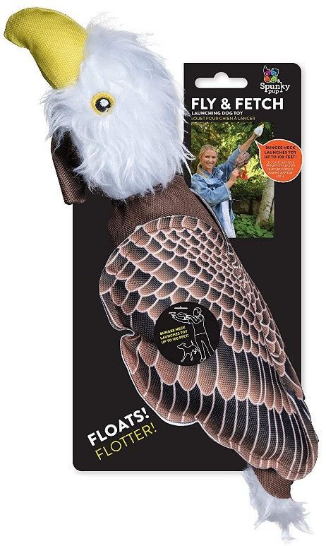 Spunky Pup Fly and Fetch Eagle Dog Toy image 0
