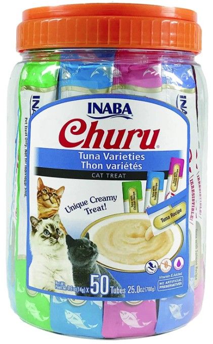 Inaba Churu Tuna Varieties Creamy Cat Treat image 0