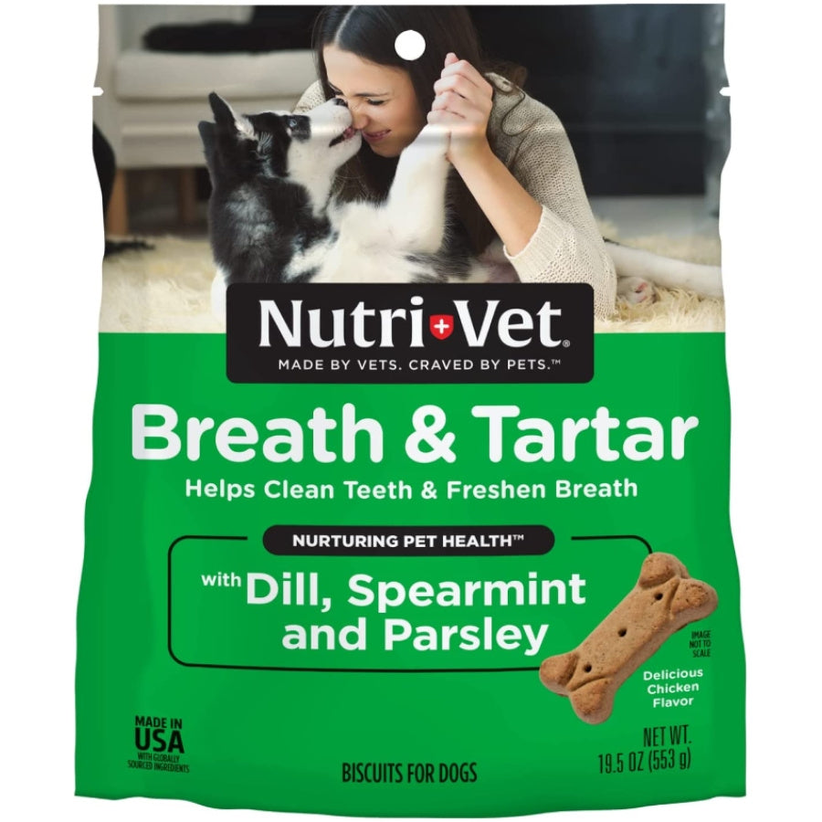 Nutri-Vet Breath & Tartar Biscuits image 0